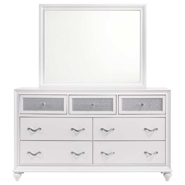 Barzini Dresser With Mirror - VIP FURNITURE (NJ)