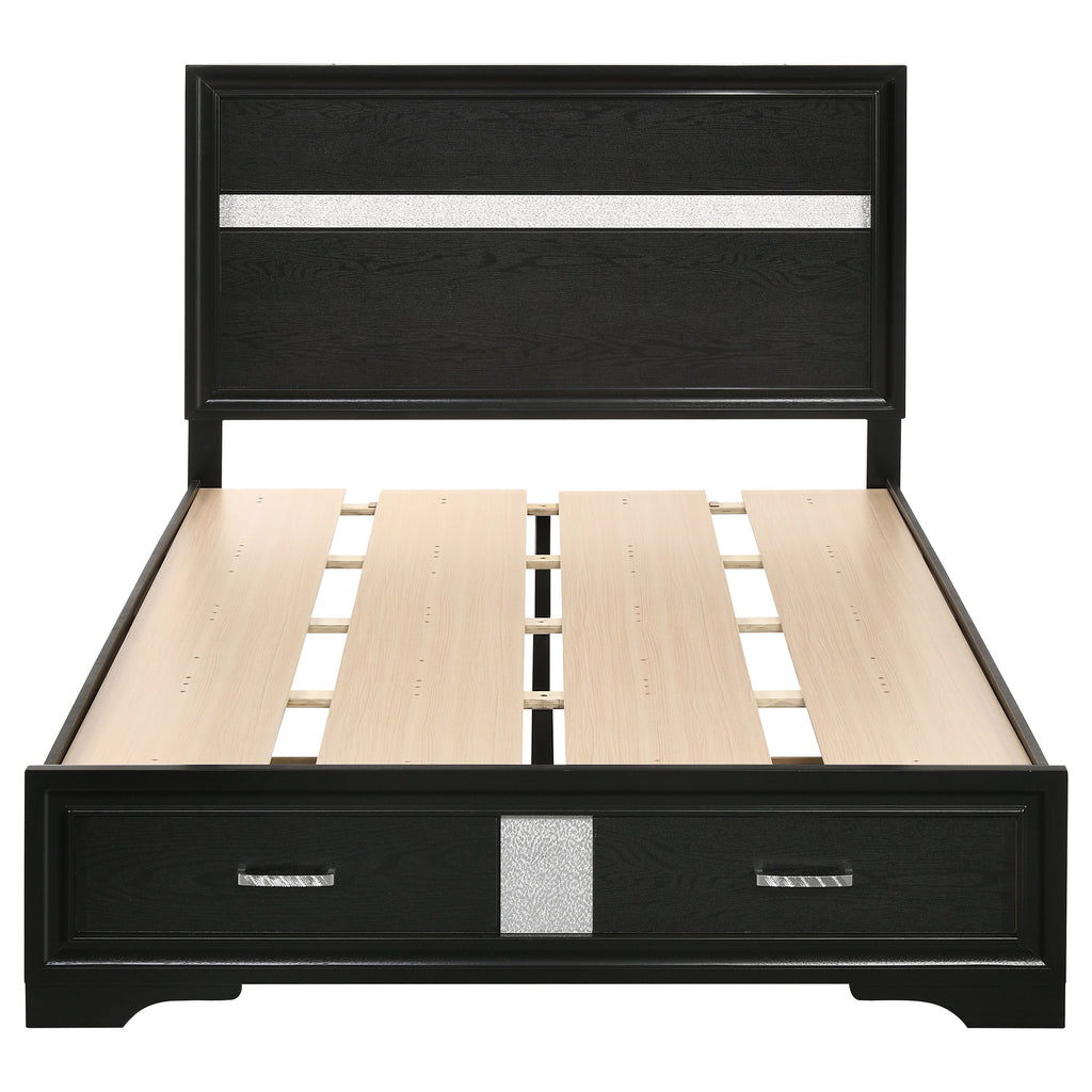 Miranda Panel Platform Storage Bed