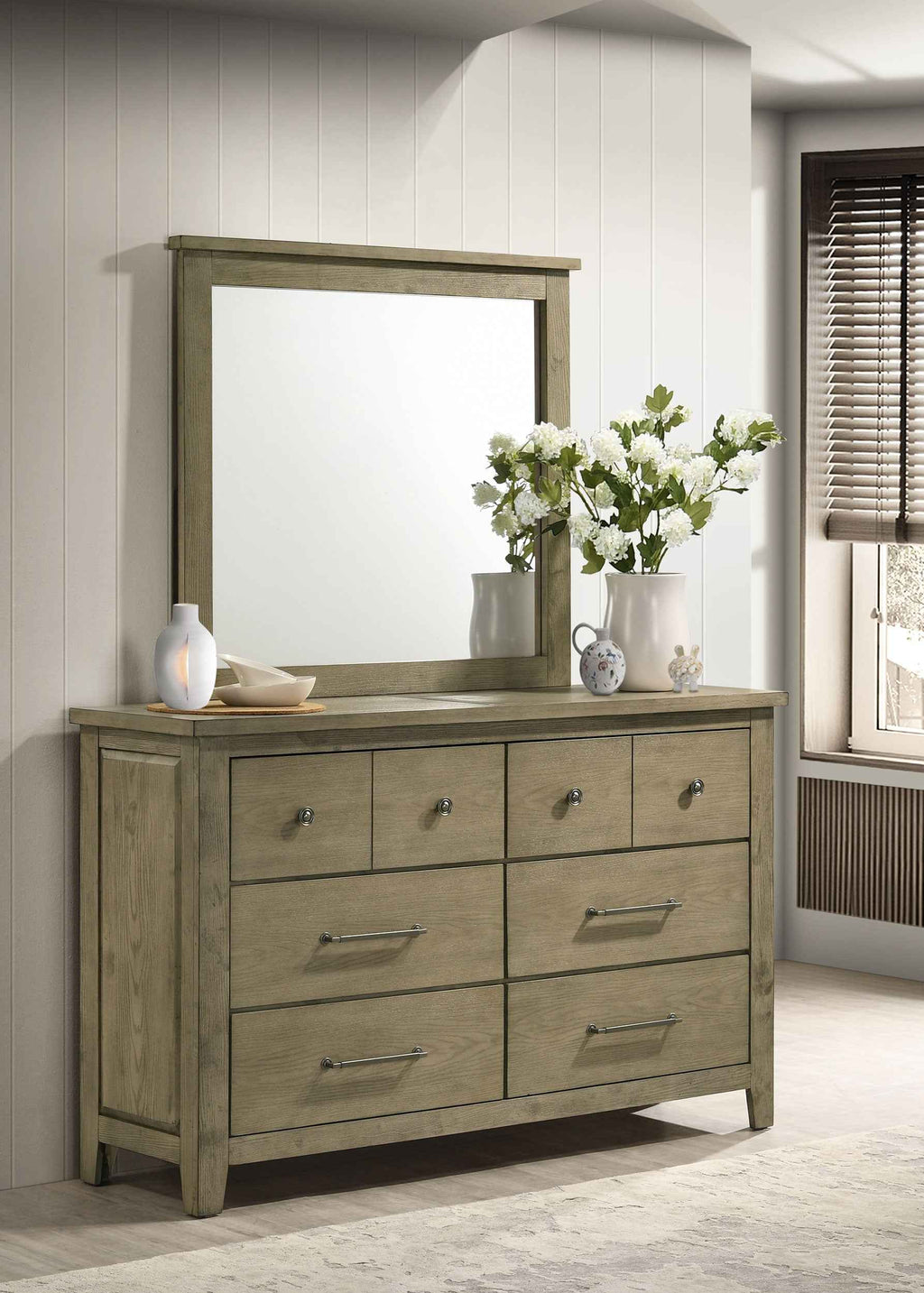 Hazlewood Dresser with Mirror