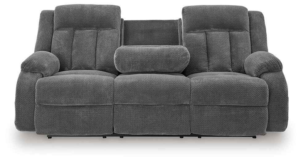 Observation Power Reclining Sofa with Drop Down Table