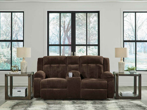 Observation Power Reclining Loveseat with Console