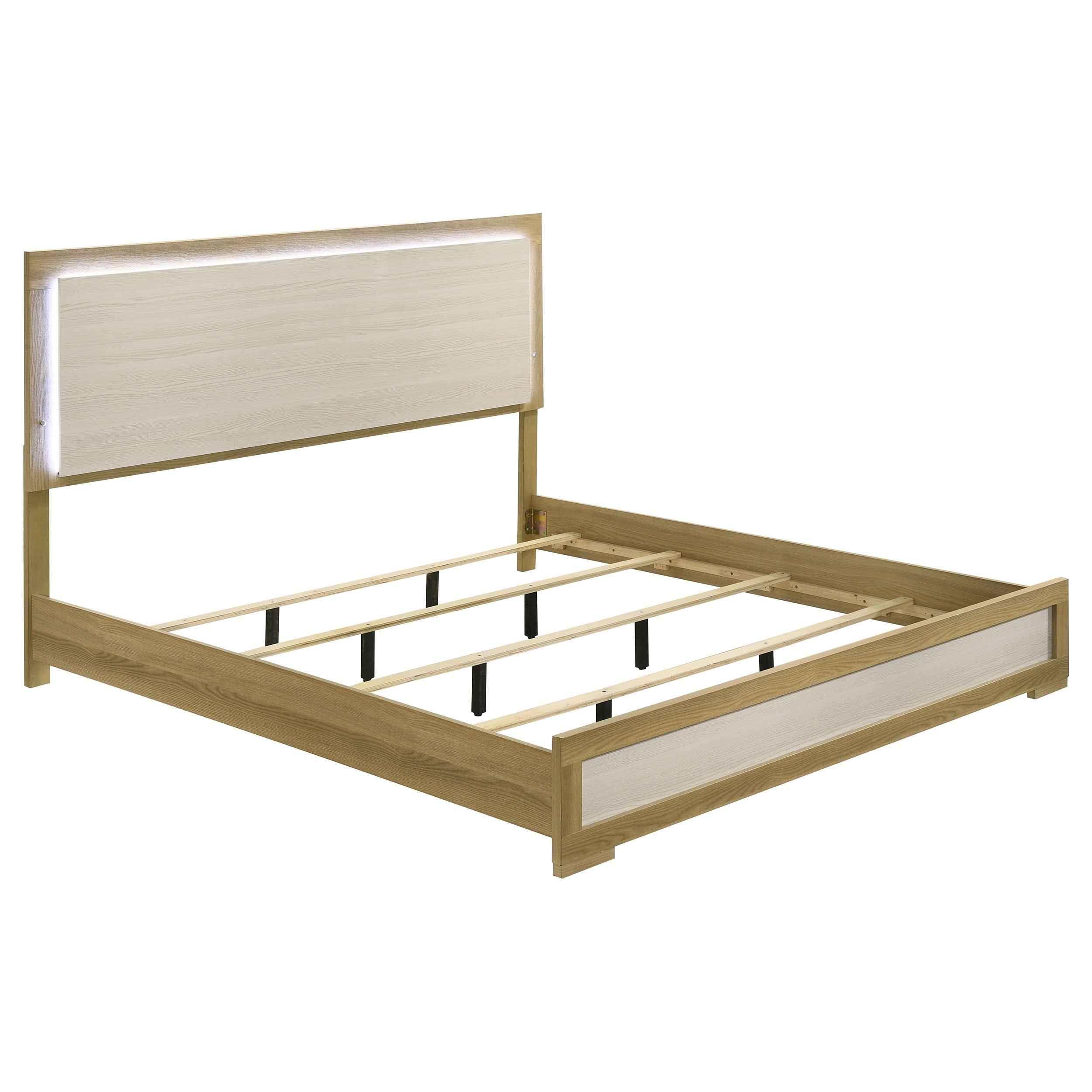 Hyland Panel Bed with LED Lighting