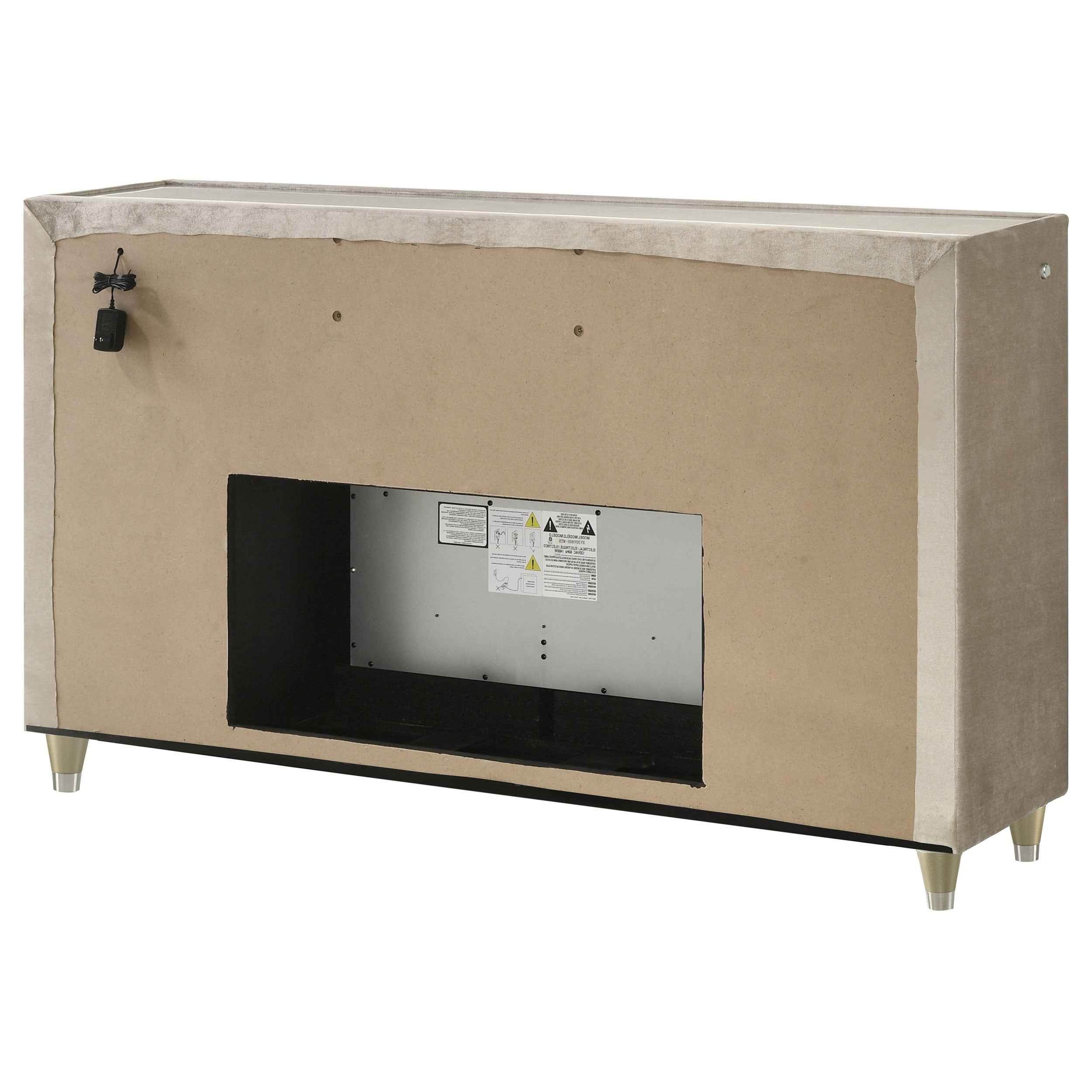 Lorient LED Dresser with Flame Visualizer