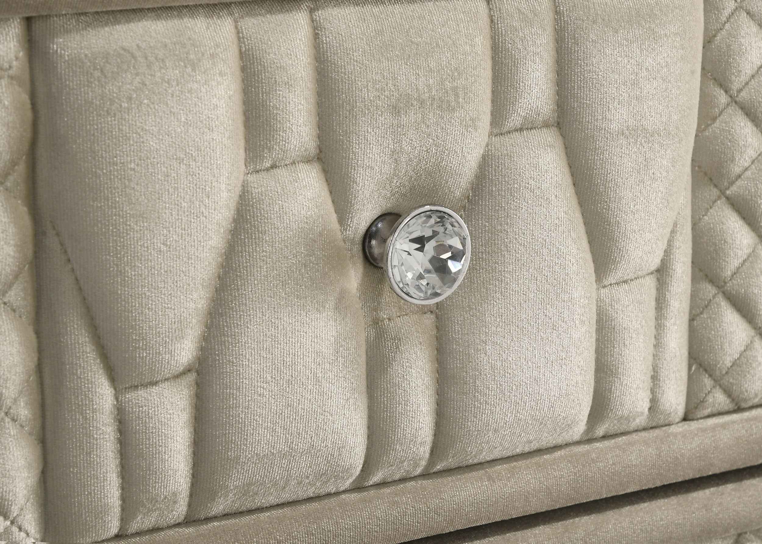 Lorient LED Dresser with LED Mirror