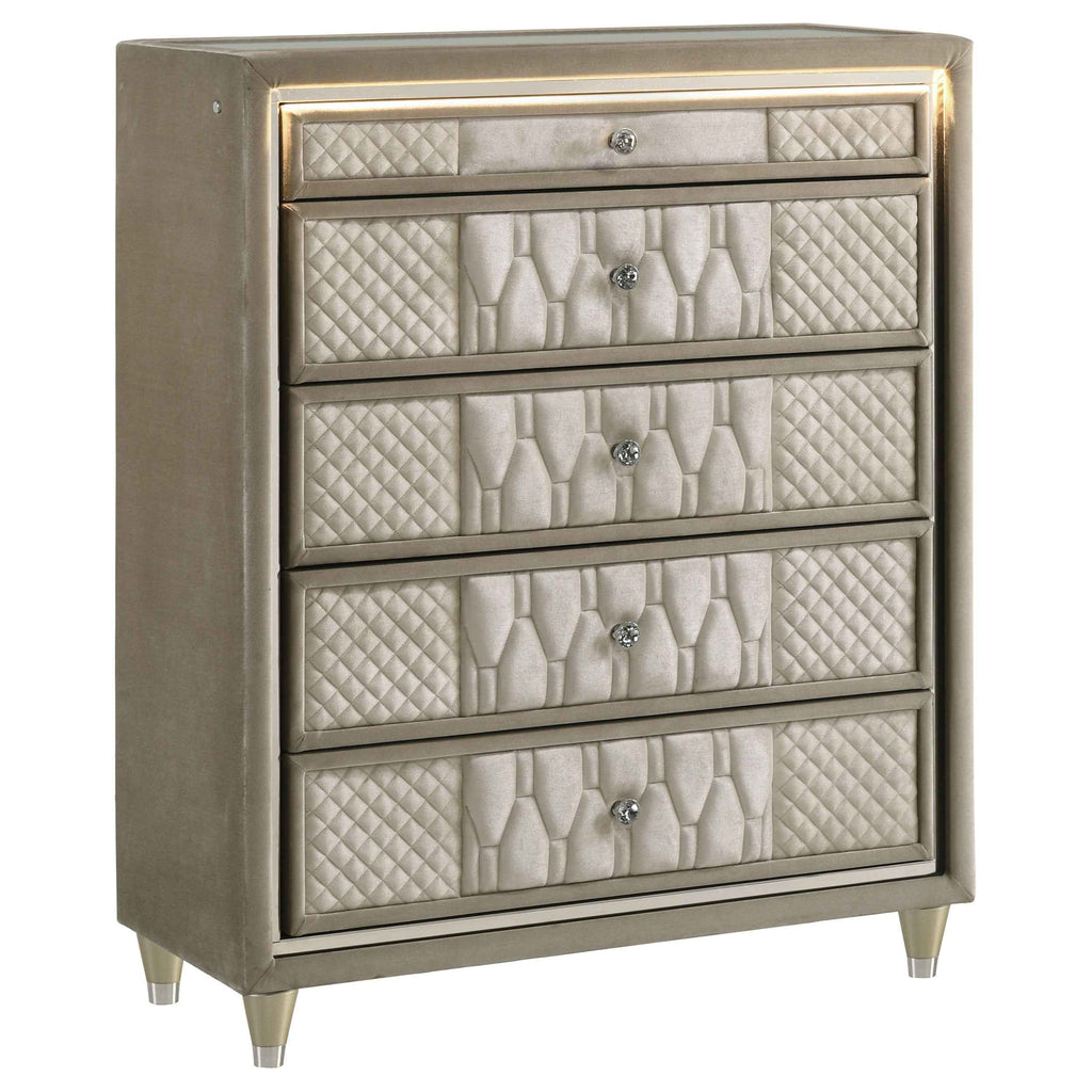 Lorient Chest of Drawers with LED Lighting