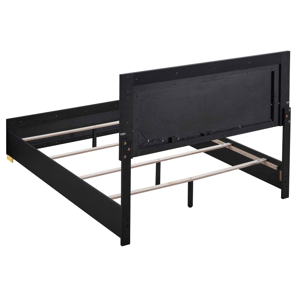 Marceline Panel Bed with LED Lighting