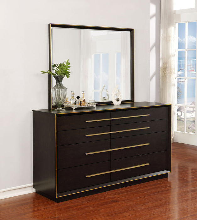 Durango Dresser With Mirror - VIP FURNITURE (NJ)