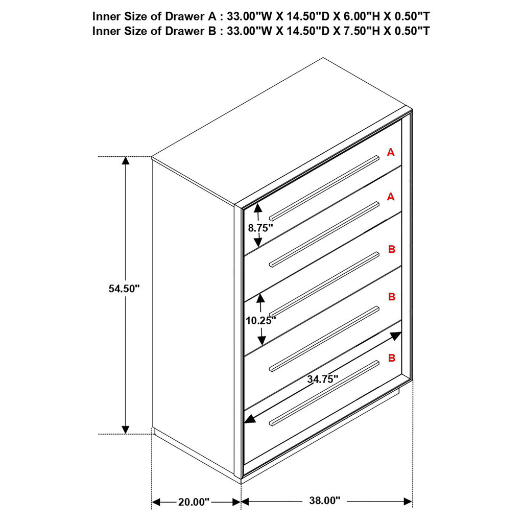 Durango Chest of Drawers