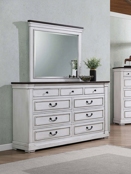 Hillcrest Dresser With Mirror - VIP FURNITURE (NJ)