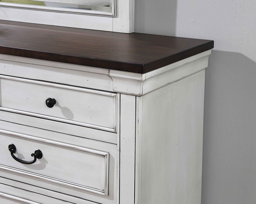 Hillcrest Dresser With Mirror - VIP FURNITURE (NJ)