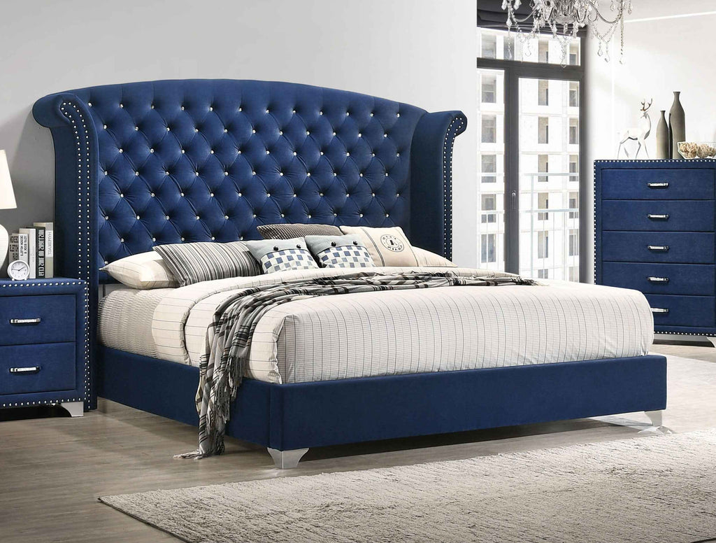 Melody Wingback Bed