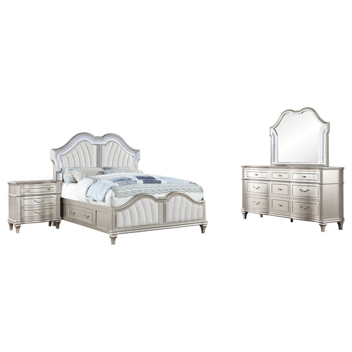 Evangeline 4 Pc Bedroom Set - VIP FURNITURE (NJ)