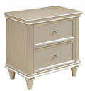 Celandine 2 Drawer Nightstand in Silver 1928-4