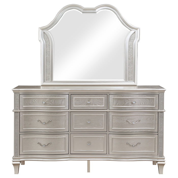 Evangeline Dresser With Mirror - VIP FURNITURE (NJ)