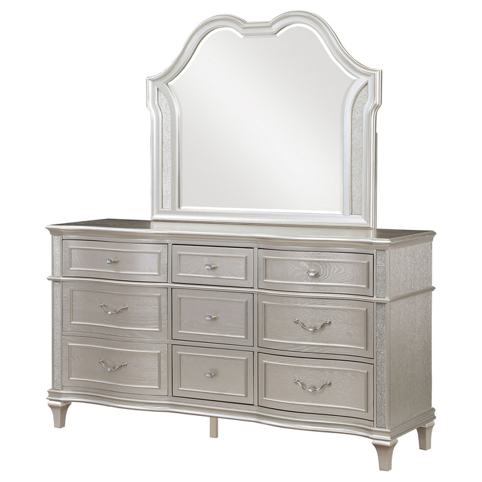 Evangeline Dresser With Mirror - VIP FURNITURE (NJ)