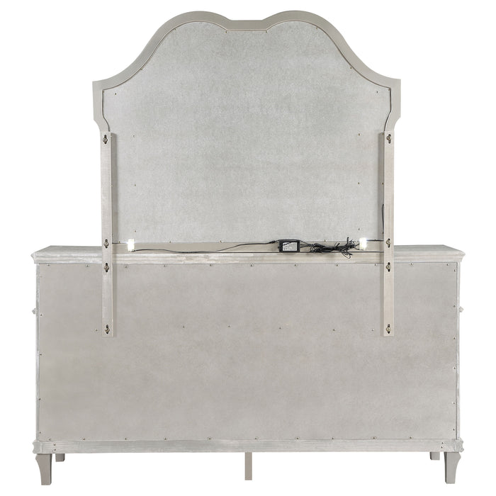 Evangeline Dresser With Mirror - VIP FURNITURE (NJ)