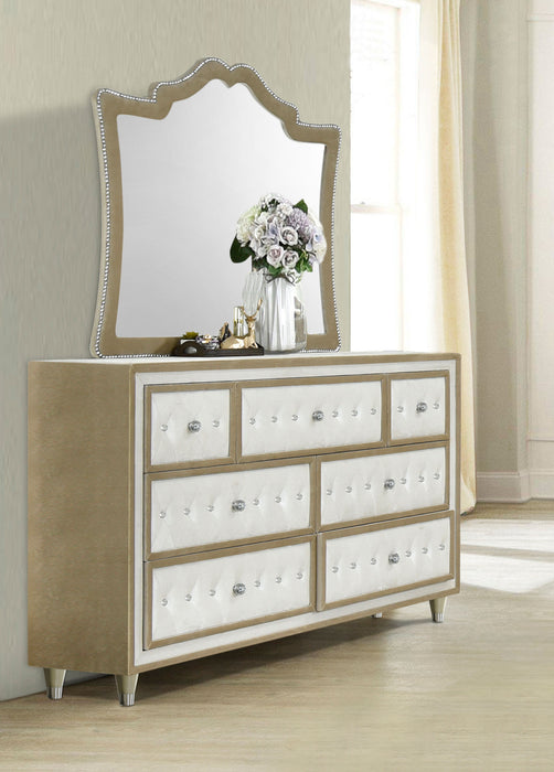 Antonella Dresser With Mirror - VIP FURNITURE (NJ)