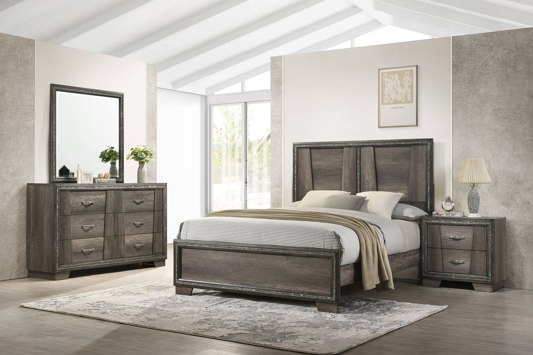 Janine Bedroom Set Grey - VIP FURNITURE (NJ)