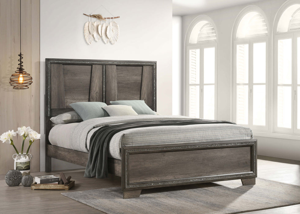 Janine Panel Bed Grey - VIP FURNITURE (NJ)