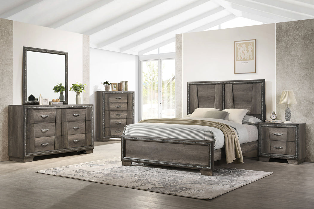 Janine Bedroom Set Grey - VIP FURNITURE (NJ)