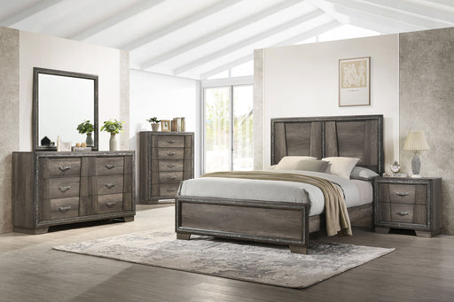 Janine Bedroom Set Grey - VIP FURNITURE (NJ)