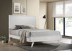 Janelle Panel Bed White - VIP FURNITURE (NJ)