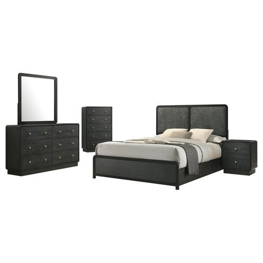Cavelle 5 Pc Bedroom Set - VIP FURNITURE (NJ)