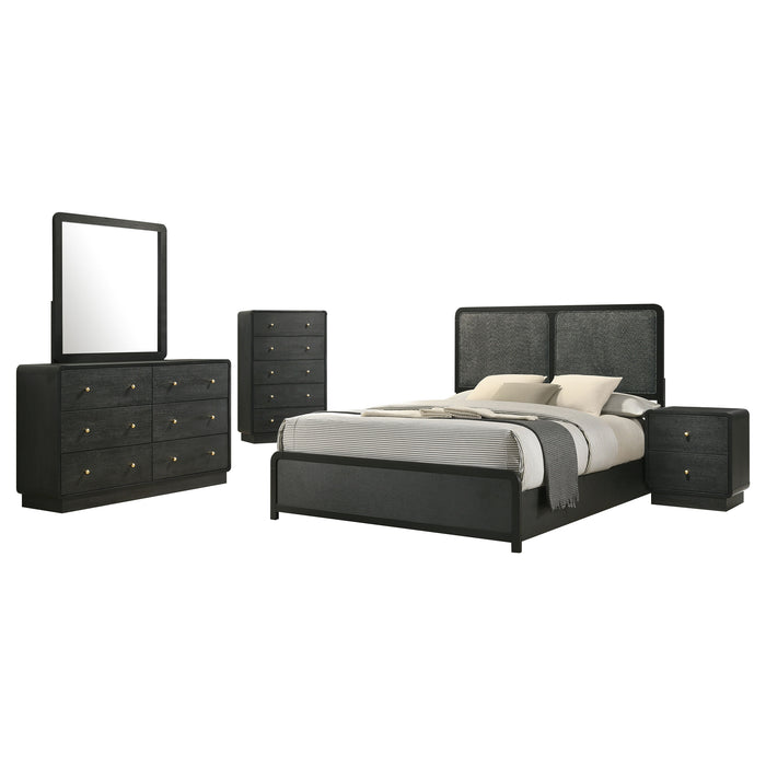 Cavelle 5 Pc Bedroom Set - VIP FURNITURE (NJ)