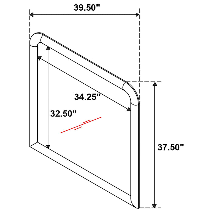 Amsbury 4 Pc Bedroom Set - VIP FURNITURE (NJ)
