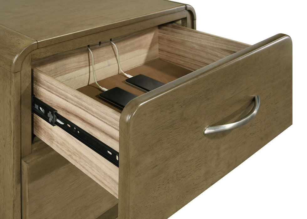 Amsbury Nightstand - VIP FURNITURE (NJ)