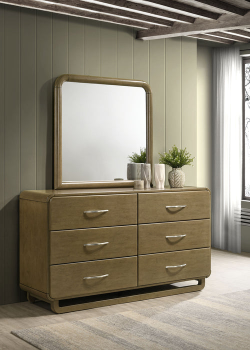 Amsbury Dresser With Mirror - VIP FURNITURE (NJ)
