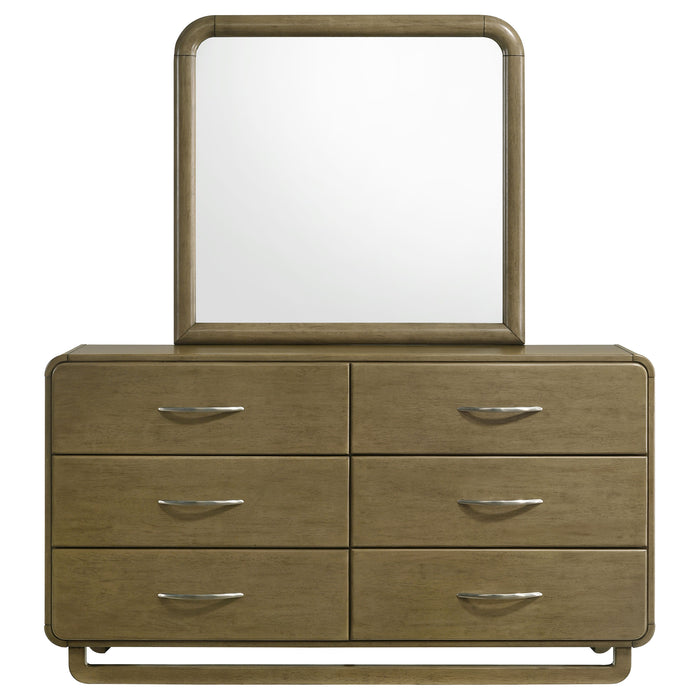 Amsbury Dresser With Mirror - VIP FURNITURE (NJ)