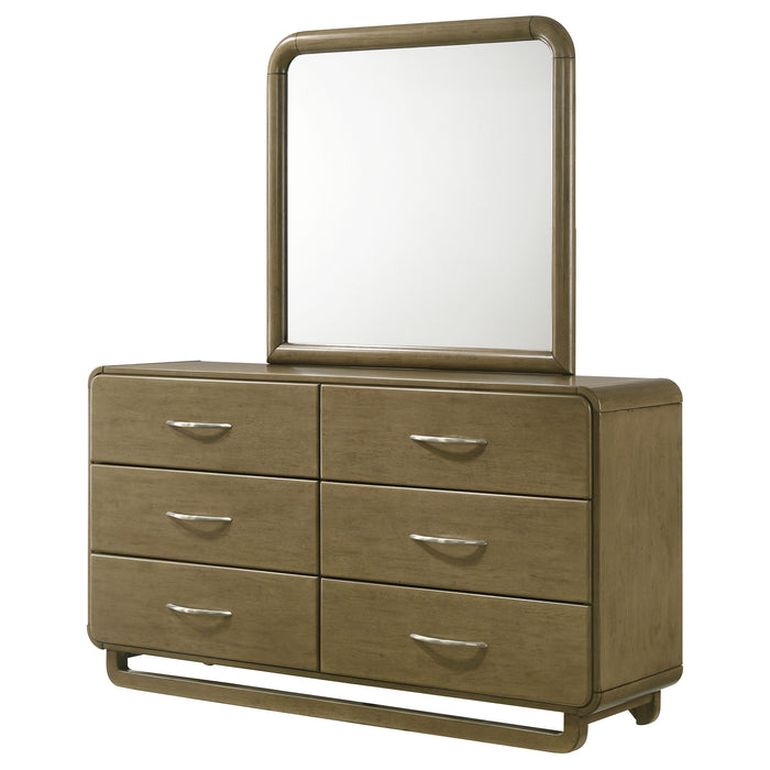Amsbury Dresser With Mirror - VIP FURNITURE (NJ)