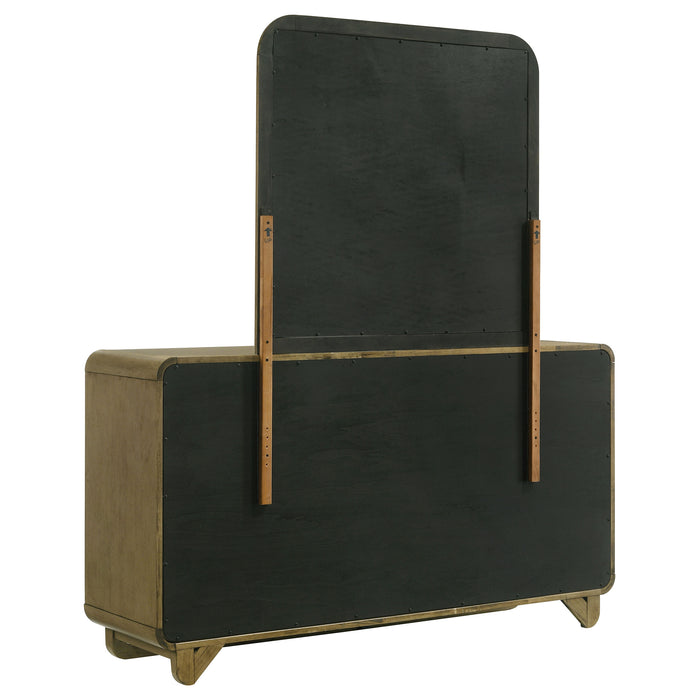 Amsbury Dresser With Mirror - VIP FURNITURE (NJ)