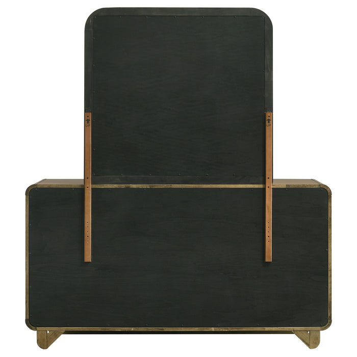 Amsbury Dresser With Mirror - VIP FURNITURE (NJ)