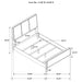 Arini Queen Bed - VIP FURNITURE (NJ)