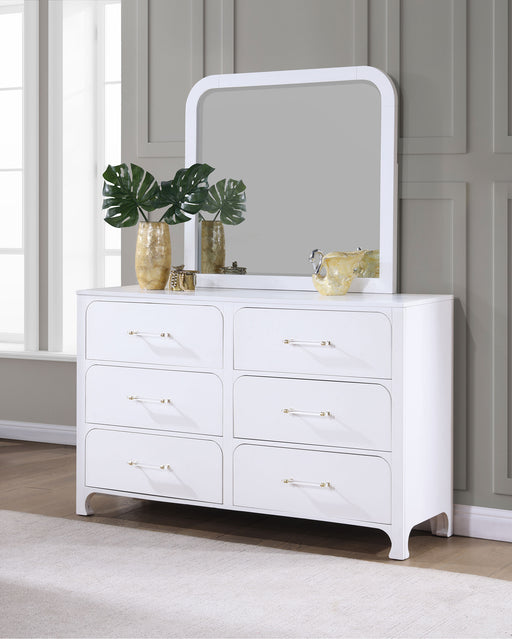 Anastasia Dresser With Mirror - VIP FURNITURE (NJ)