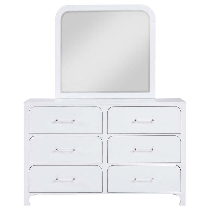 Anastasia Dresser With Mirror - VIP FURNITURE (NJ)
