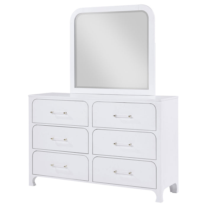 Anastasia Dresser With Mirror - VIP FURNITURE (NJ)