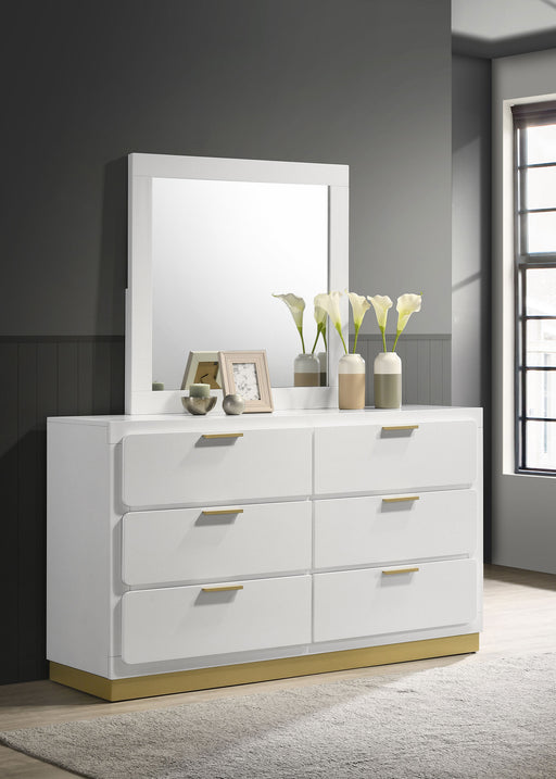 Caraway Dresser With Mirror - VIP FURNITURE (NJ)