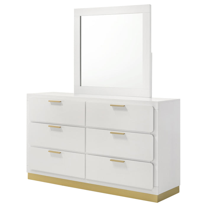 Caraway Dresser With Mirror - VIP FURNITURE (NJ)