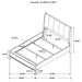 Granada Queen Bed - VIP FURNITURE (NJ)