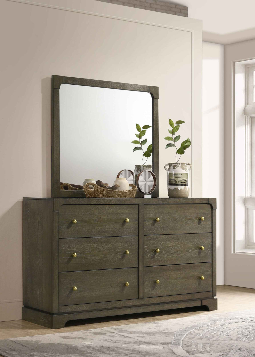 Gran Park Dresser with Mirror
