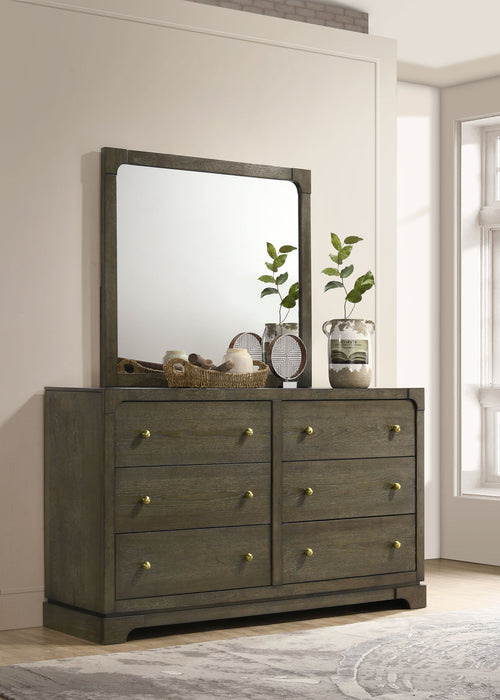 Gran Park Dresser With Mirror - VIP FURNITURE (NJ)