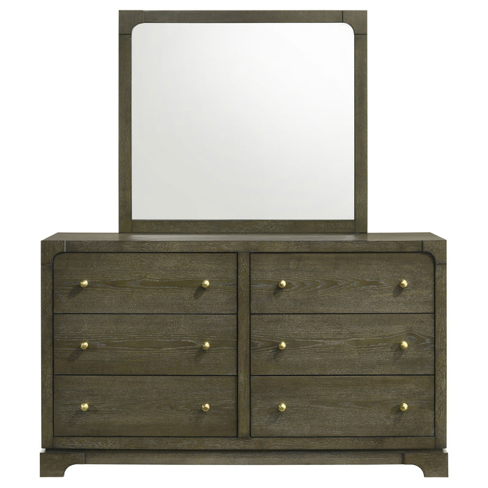 Gran Park Dresser With Mirror - VIP FURNITURE (NJ)