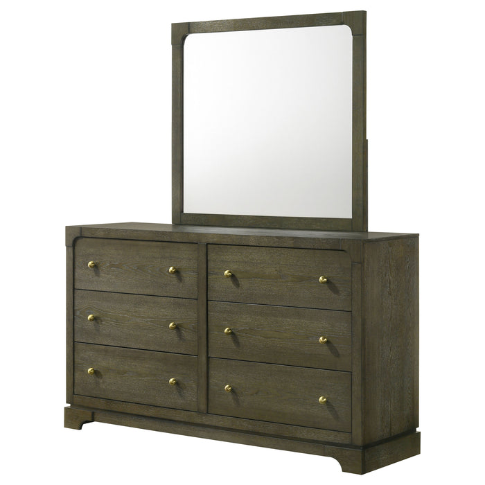 Gran Park Dresser With Mirror - VIP FURNITURE (NJ)