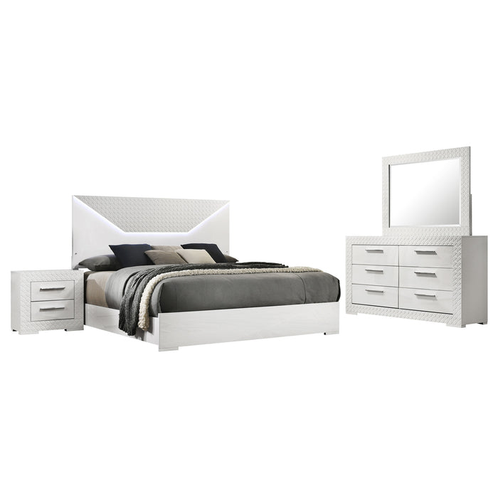Ives 4 Pc Bedroom Set - VIP FURNITURE (NJ)