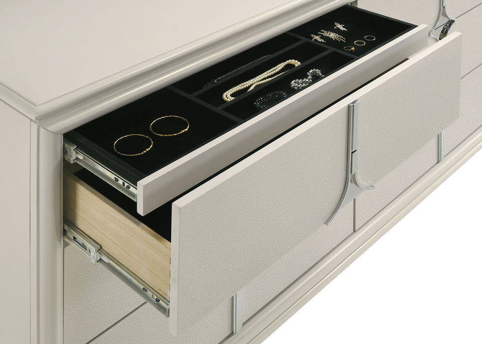 Olivia 4 Pc Bedroom Set - VIP FURNITURE (NJ)