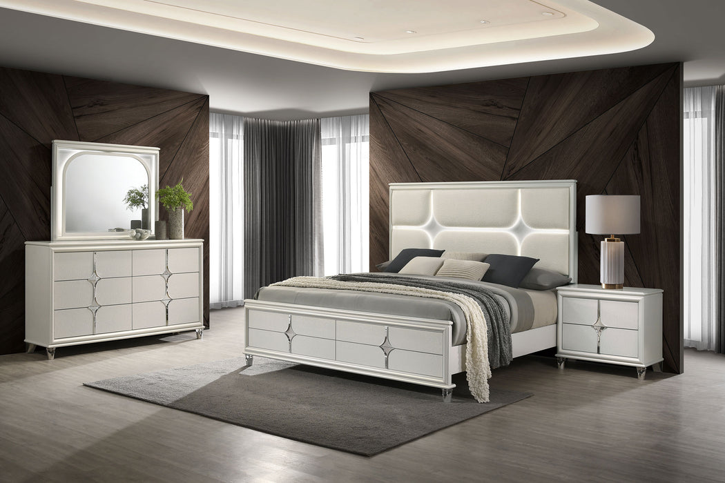 Olivia 4 Pc Bedroom Set - VIP FURNITURE (NJ)