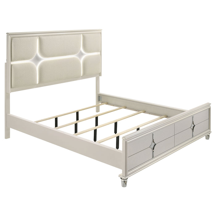 Olivia 4 Pc Bedroom Set - VIP FURNITURE (NJ)